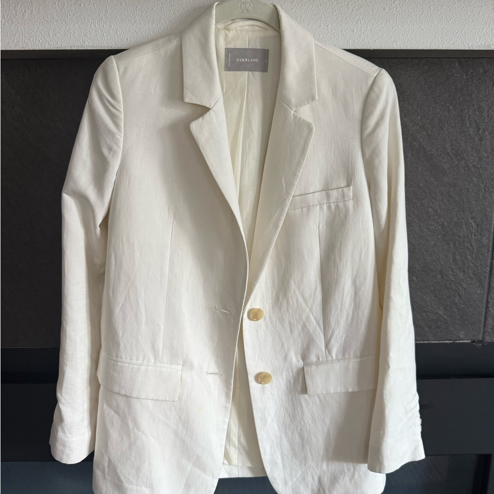 Everlane Cream Blazer